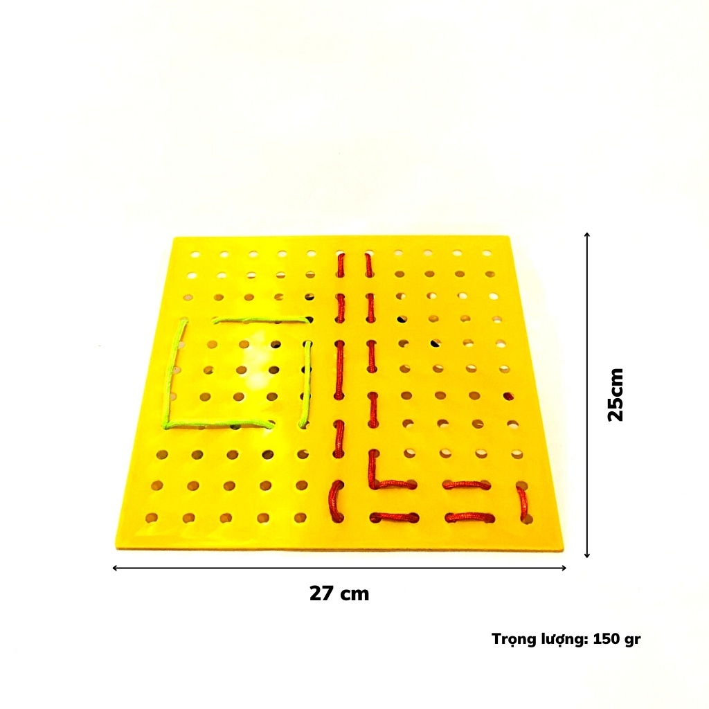Bộ xâu dây tạo hình đồ chơi trí tuệ đồ chơi mầm non thông tư 02