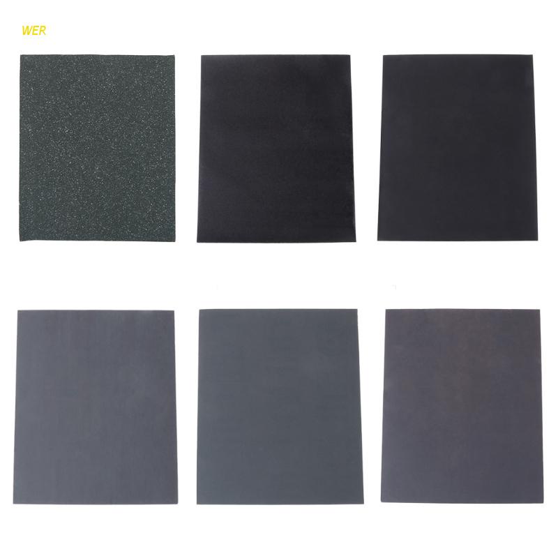 Bộ 100/240/400/600/1000/2000 miếng giấy nhám bằng nhôm dùng để đánh bóng