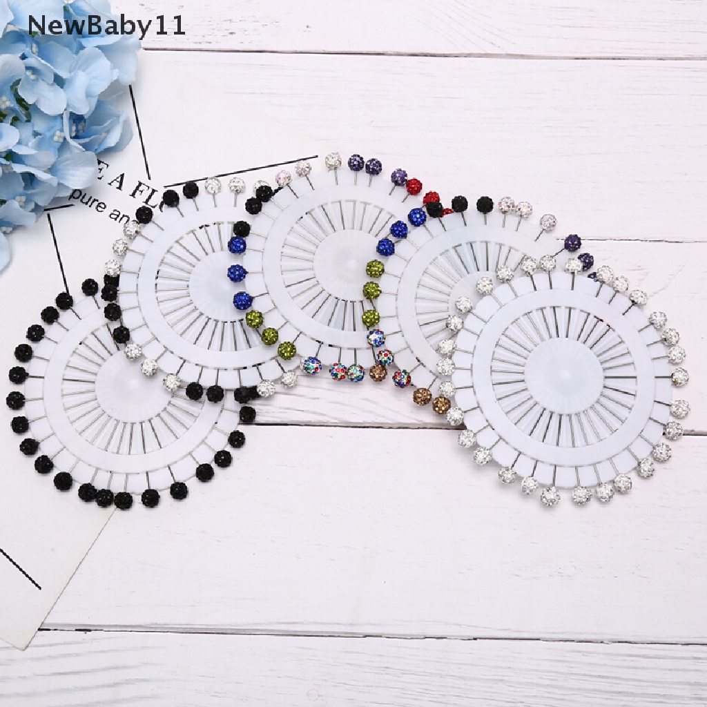 Bộ 30 Ghim Cài Khăn Trùm Đầu Bằng Hợp Kim Kẽm Nhiều Màu Sắc