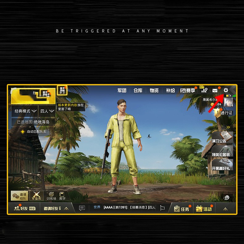 Bộ 2 nút chơi game PUBG ROS Dòng Y10 bạc cảm ứng trên điện thoại hỗ trợ các bạn chơi game cực chất