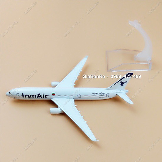 Mô Hình Kim Loại Máy Bay Iran Air – Dài 16cm Kèm Đế - 8947