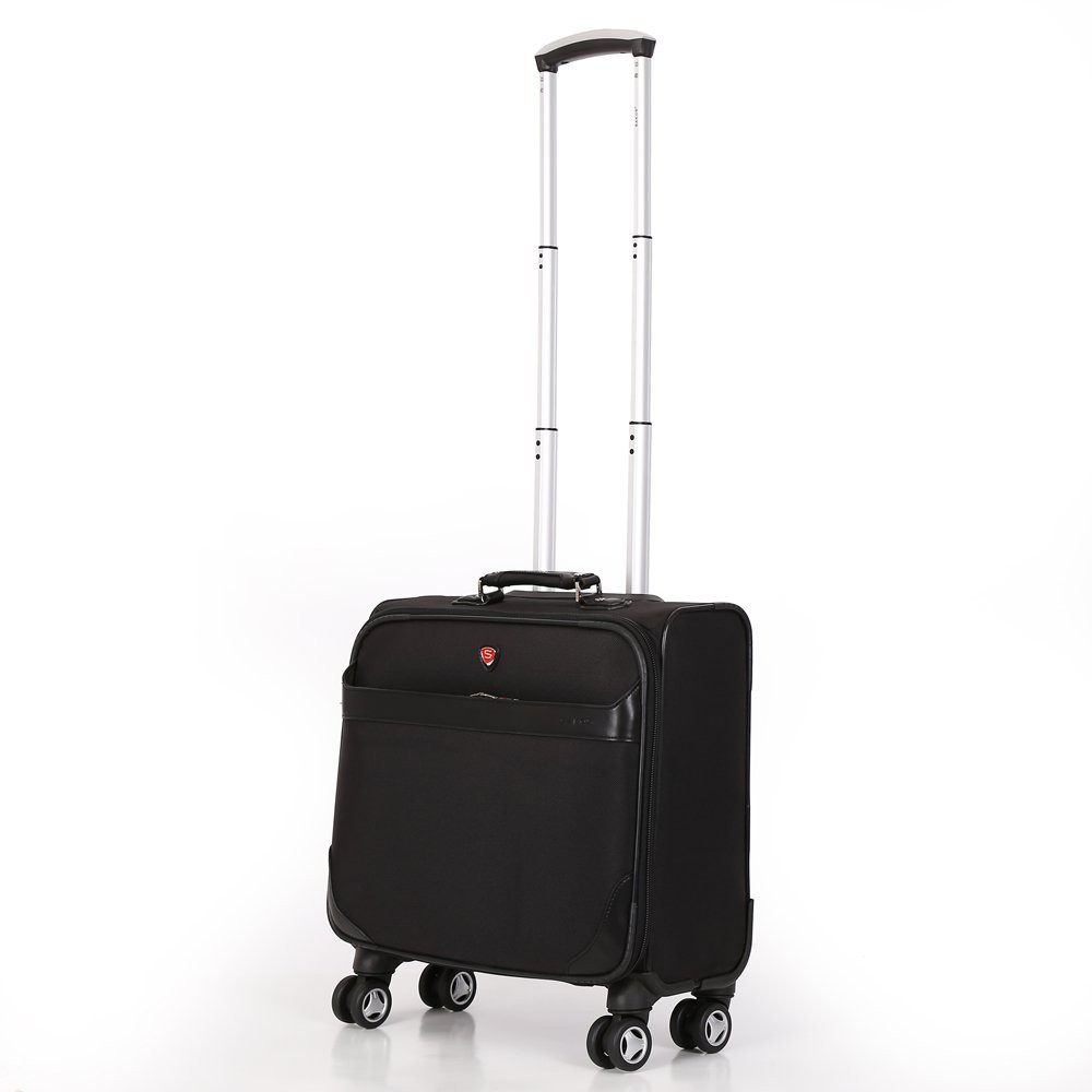 Cặp cần kéo phối da SAKO ATLAS FG (Size xách tay 43cm/ 18inch TSA)