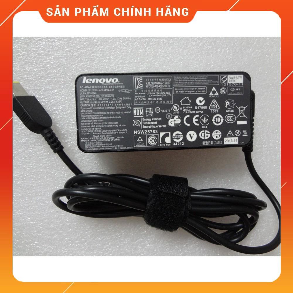 Sạc laptop Lenovo 20v 2.25a chân vuông dailyphukien