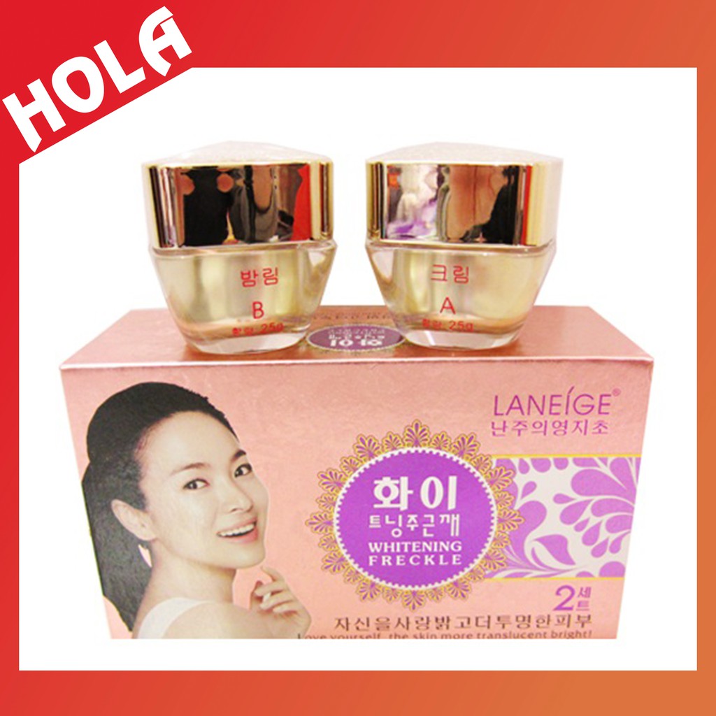 [Chính Hãng] Kem nám Laneige hồng 2in1, dưỡng trắng da đặc làm mờ nám, mỹ phẩm Laneige.