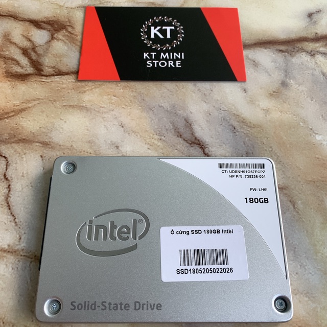 Ổ cứng SSD 180GB Intel hàng tháo máy