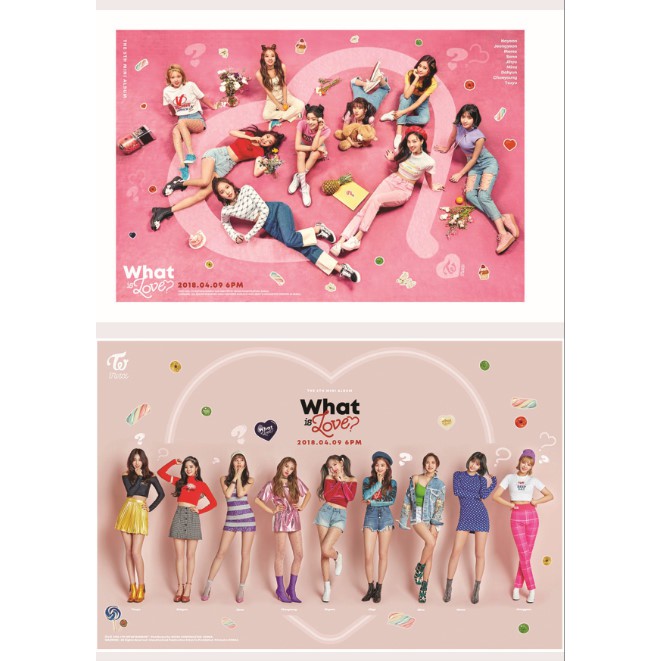 Lomo Card TWICE WHAT IS LOVE Concept Photo Full version Có chữ ký