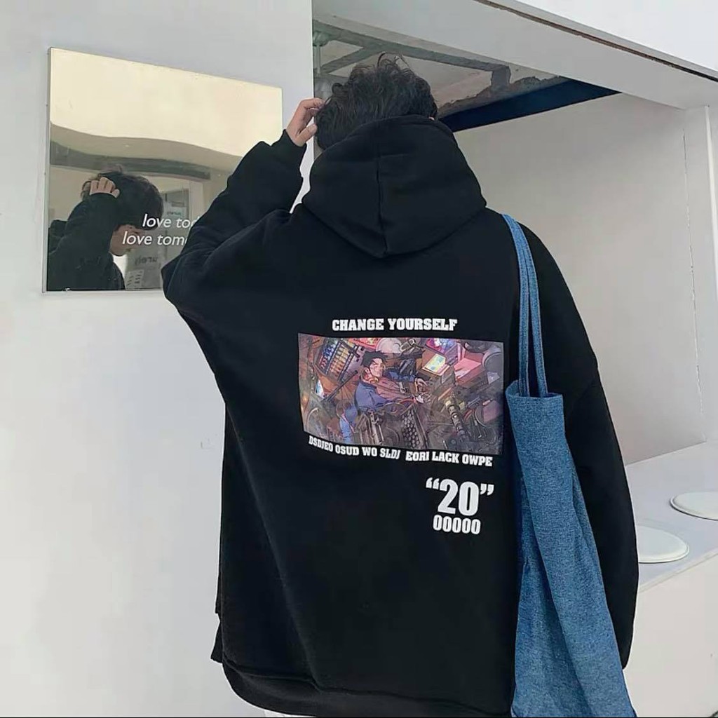 ÁO KHOÁC HOODIE in Change Youself nam nữ | BigBuy360 - bigbuy360.vn