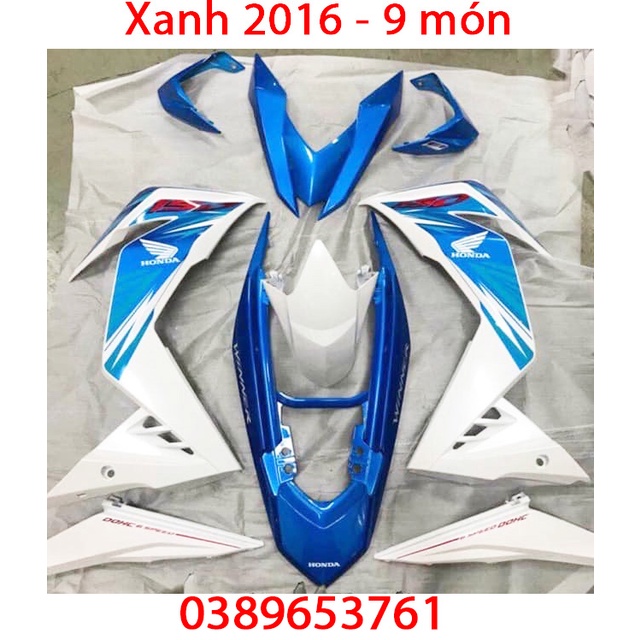 Dàn áo Winner v1 7 và 9 món Zin chính hãng Honda