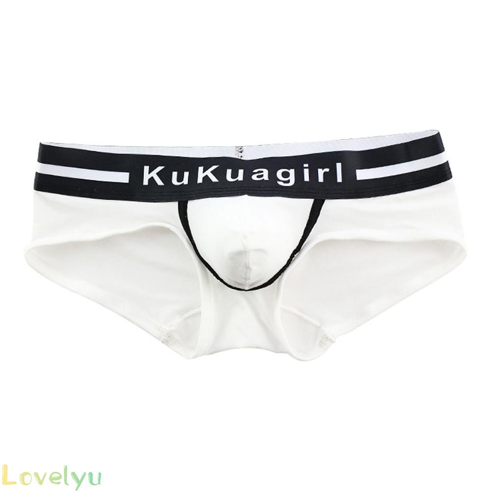 Quần lót nam 100% lụa lạnh màu trắng/đen cao cấp