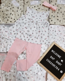 Set 3 chi tiết cho bé gái HM