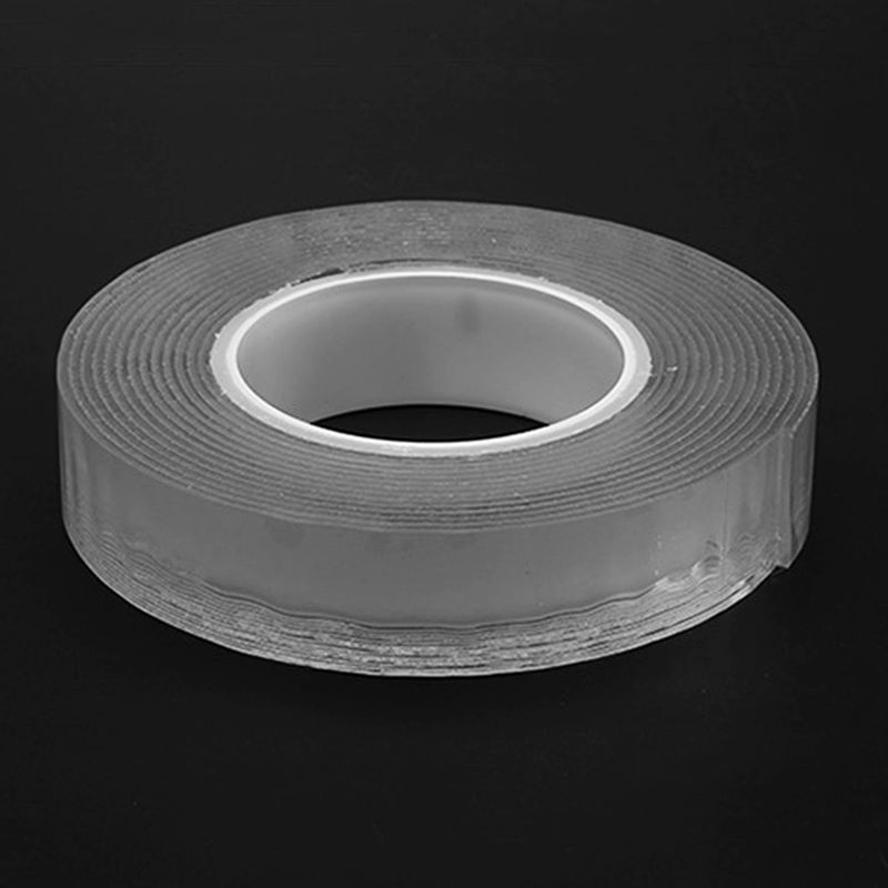 Lidu1 Cuộn Băng Keo Hai Mặt Nano Không Đường May Đa Năng Có Thể Tháo Rời