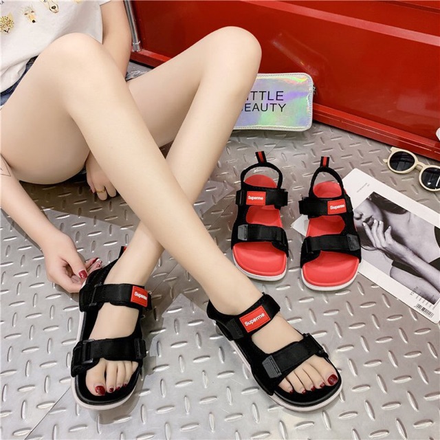 Giày sandal unisex nam nữ mang cặp cực đẹp (ảnh thật cuối link)