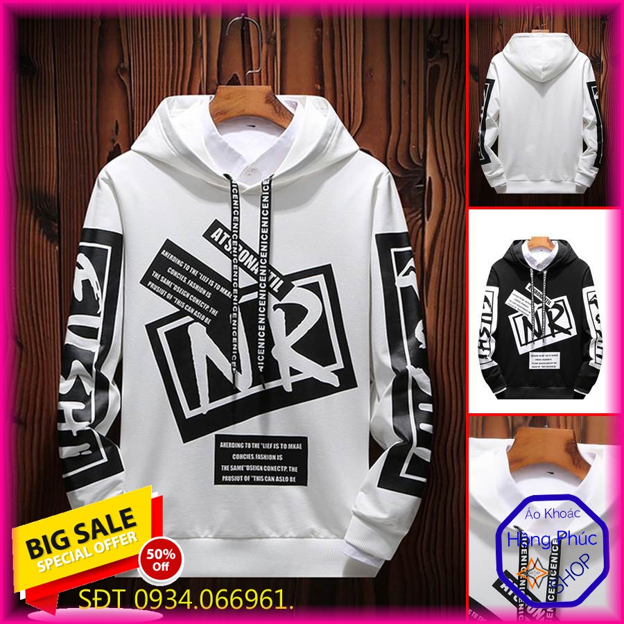 [Giá Sale] ÁO HOODIE NỈ TỐT NR - HD650 | BigBuy360 - bigbuy360.vn