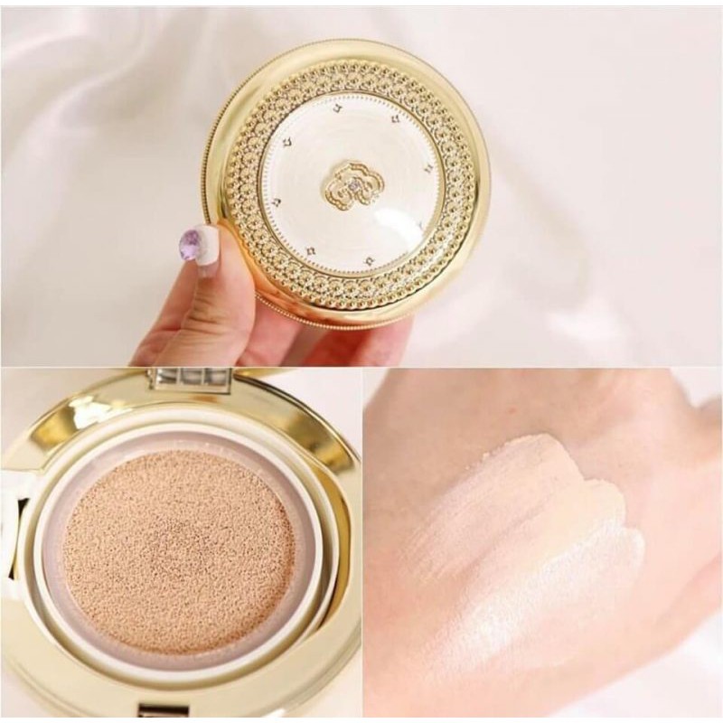 Phấn trang điểm dưỡng trắng da chống nắng Whoo Luxury Golden Cushion Glow | BigBuy360 - bigbuy360.vn