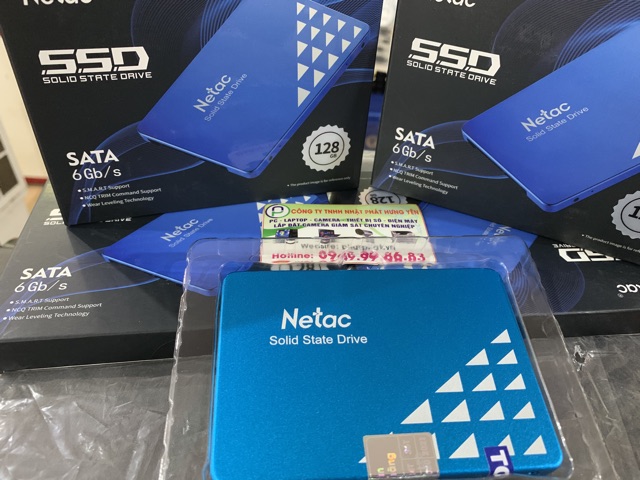 Ổ cứng SSD 128G Lexar NS100 Lite - Netac 2.5” SATA III (6Gb/s)