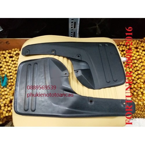 Bộ 2 Chắn Bùn Fortuner 2008-2015 2 Bánh Trước Cao Cấp