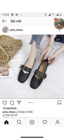 Combo 3 giày dép size 35