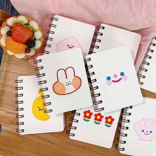 Sổ ghi chép cầm tay mini lì xo, sổ tay ghi chú hoạt hình dễ thương 😍