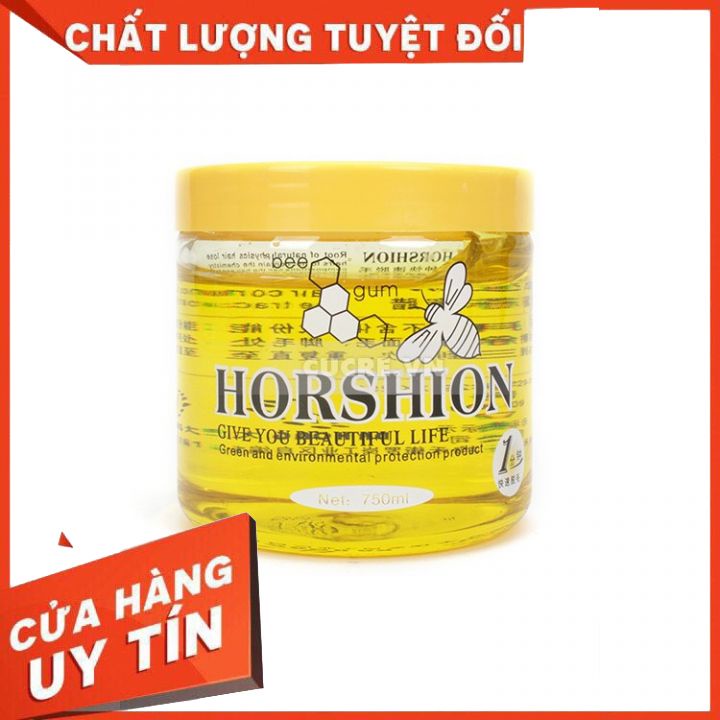 Wax lông mật ong HORSHION  500 ML MÀU VÀNG (HÀNG LOẠI 1 )GEL ĐẶC WAT SẠCH LÔNG TAY LÔNG CHÂN  LÀM TRẮNG MỊN DA