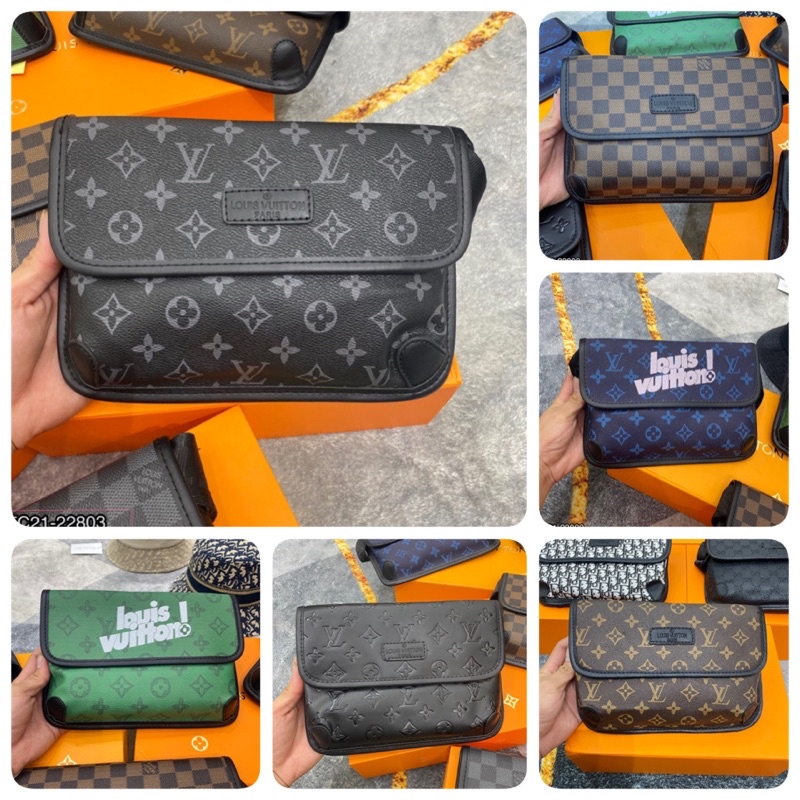 Túi đeo chéo LV đủ màu hàng đẹp -túi chéo dành cho nam nữ