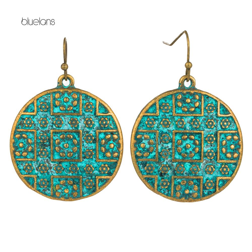 Bluelans Bluelans Bluelans❈Phụ Kiện Làm Dày Mi Chất Lượng Cao❈Khuyên Tai Thiết Kế Phong Cách Bohemian Hàn Quốc Cá Tính