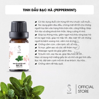 Tinh dầu Bạc hà Ấn Độ | 5AM Store