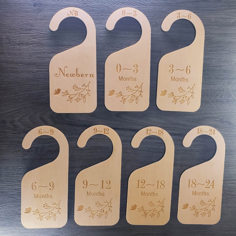 Bộ 7 Tấm Ngăn Đựng Đồ Dùng Em Bé Sơ Sinh 24 Tháng Tuổi Tiện Dụng