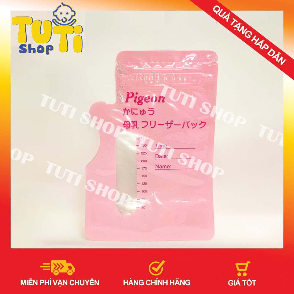 SALE 💖💖BIG SALE💖💖Combo 10 Túi Trữ Sữa Pigeon Cao Cấp 250ML 15 2