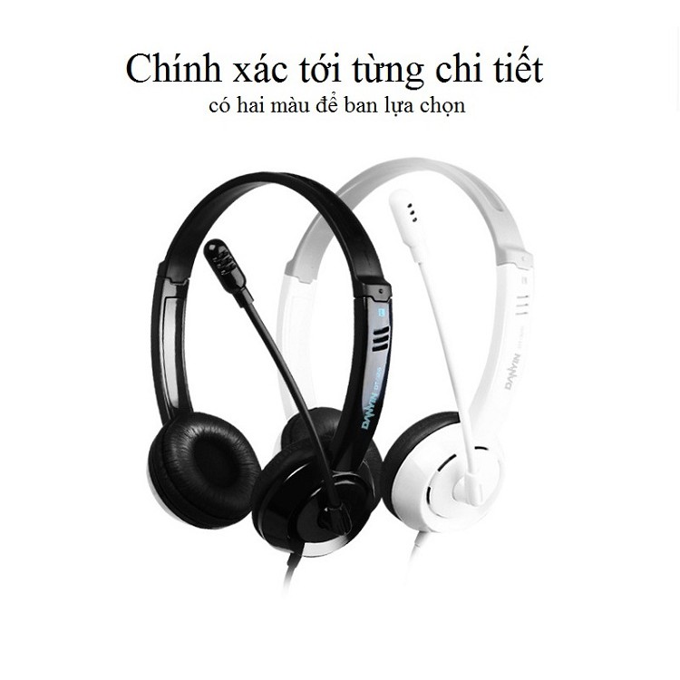 Tai Nghe Có Dây Huqu DT326 - Có Mic Cao Cấp, Bắt Giọng Cực Chuẩn