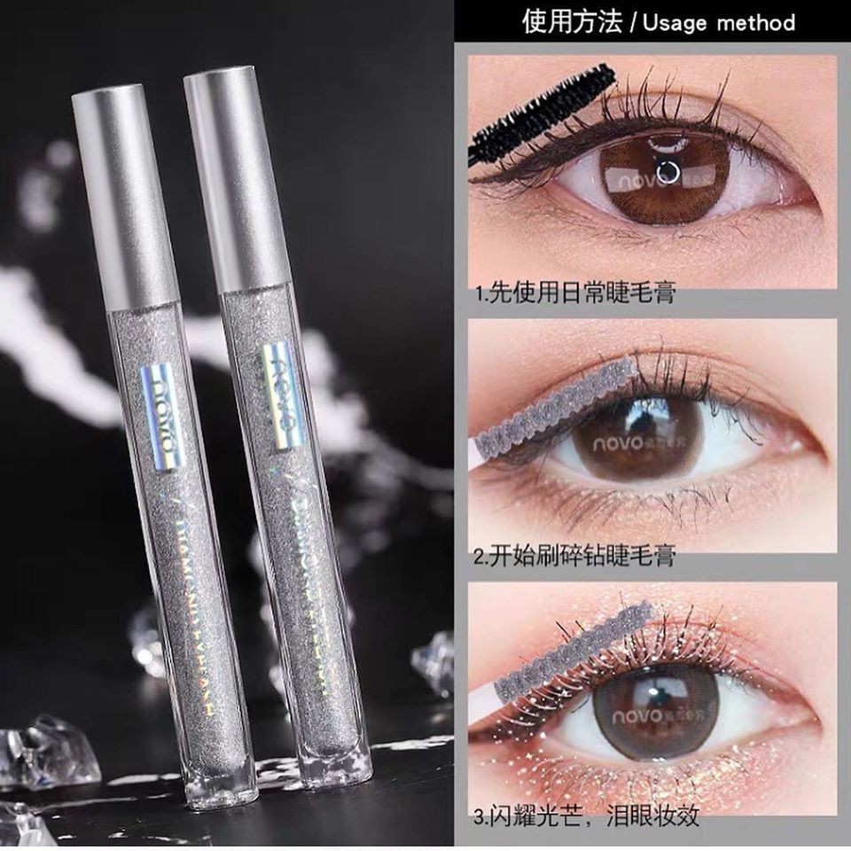 MASCARA DIAMOND NOVO BLING BLING SIÊU ĐẸP