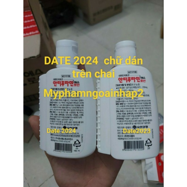 ☆(mẫu mới)Dầu Nóng Xoa Bóp Hàn Quốc ANTIPHALAMINE 100ml( Date 2025)