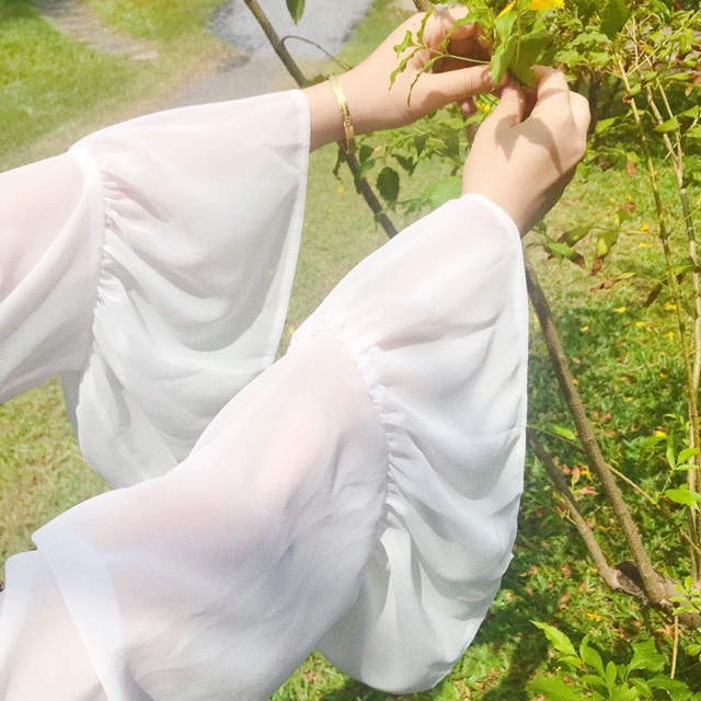Kimono voan tay loe tiểu thư
