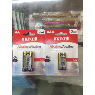pin maxell AA va  AAA