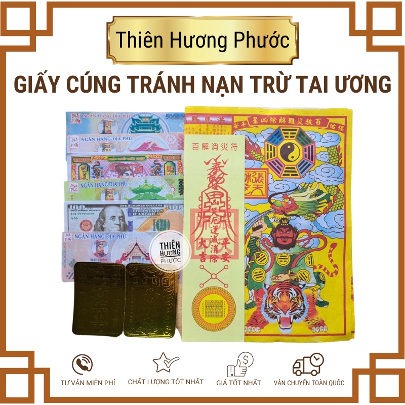 Giấy cúng khai vận giúp công việc thuận lợi, may mắn, thu hút khách hàng