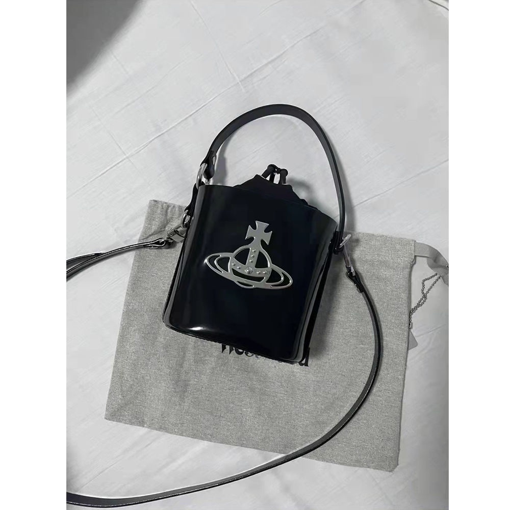 ✽▧☄Túi Đeo Chéo Vai Da Bóng Mini Phong Cách westwood Queen 2022 Thời Trang Cao Cấp