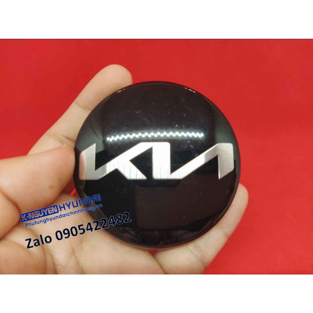 Nắp chụp lazang/mâm xe KIA mẫu MỚI 2022 - đường kính 60mm - dùng cho các dòng xe Kia - 52960R0100