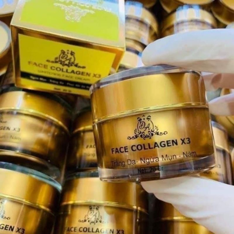 Kem Face Collagen X3 20G Chính Hãng Đông Anh