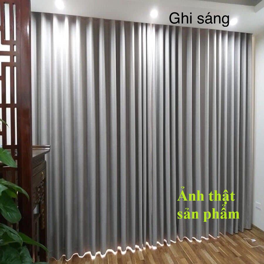 [Mã LIFEHL50K giảm 10% đơn 200K] Rèm Gấm dệt 3 lớp Cao Cấp - Rèm cửa size LỚN - Chống nắng 95%, decor Trang Trí nhà