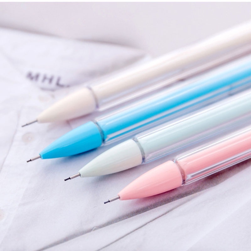 Bút Chì Cơ Trong Suốt Đơn Giản Dành Cho Học Sinh