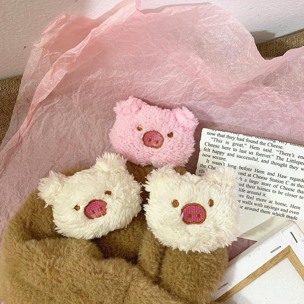 Ghim Cài Áo Hình Chú Heo Nhồi Bông Dễ Thương