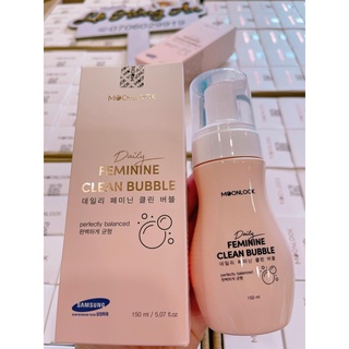 Dung Dịch Vệ Sinh MoonLook Daily Feminine Clean Bubble Dạng Bọt Tuyết 150ml