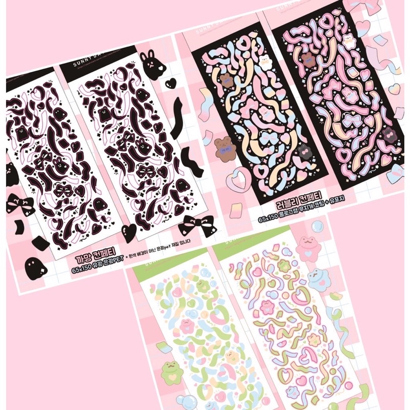 Sticker ruy băng hàn quốc❤️