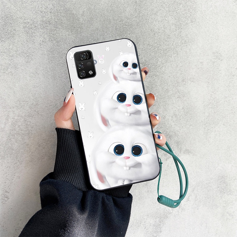 Ốp Điện Thoại In Hoạt Hình Pikachu Kèm Dây Đeo Cho Umidigi A11 Pro Max A11ProMax