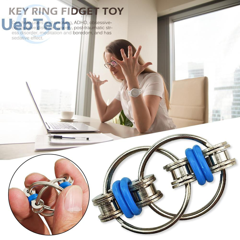 Con Quay Đồ Chơi Spinner Bằng Kim Loại Uebtech Giúp Giảm Stress