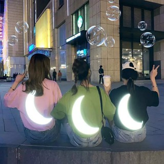 Áo thun Stee Phản quang Moon Unisex