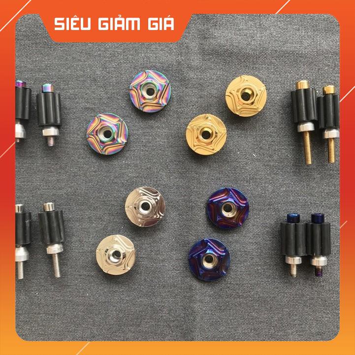 [SALE SỐC] [CÁC BIKER ƠI, HÀNG MỚI NÈ]CẶP GÙ TAY LÁI XE MÁY SALAYA INOX CNC MẠ PVD NHIỀU KIỂU LỰA CHỌN (SIÊU RẺ)