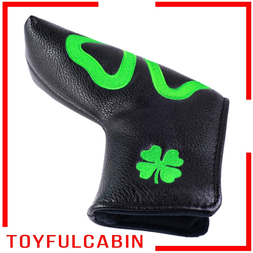 Vỏ Bọc Đầu Gậy Đánh Golf Bằng PU Màu Đen Thay Thế Tiện Dụng