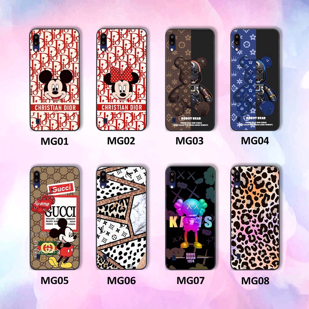 Ốp lưng Samsung M10 hình thương hiệu, thời trang, cute, đáng yêu