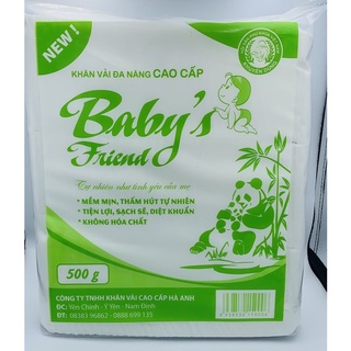 Khăn khô đa năng, giấy khô đa năng cho bé Baby’s Friend, khăn vải khô đa năng cao cấp Hà Anh