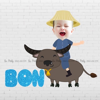Chibi Sinh Nhật Kèm Tên Cho Bé